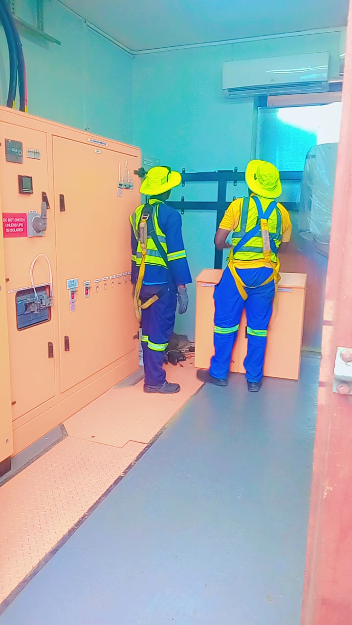 Industrial control room